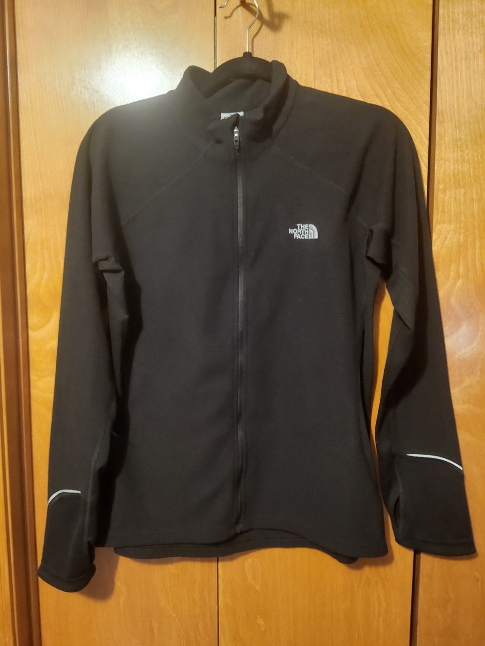The North Face Women's Black Full-Zip Fleece Utility Jacket